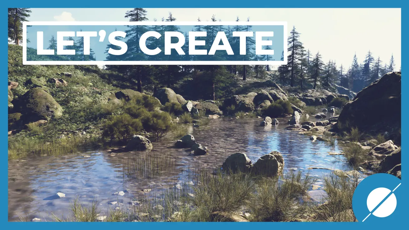 World Creator - Let's create a forest with River